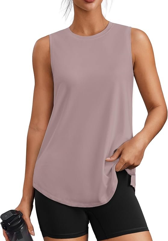 PINSPARK UPF 50+ Workout Tank Top