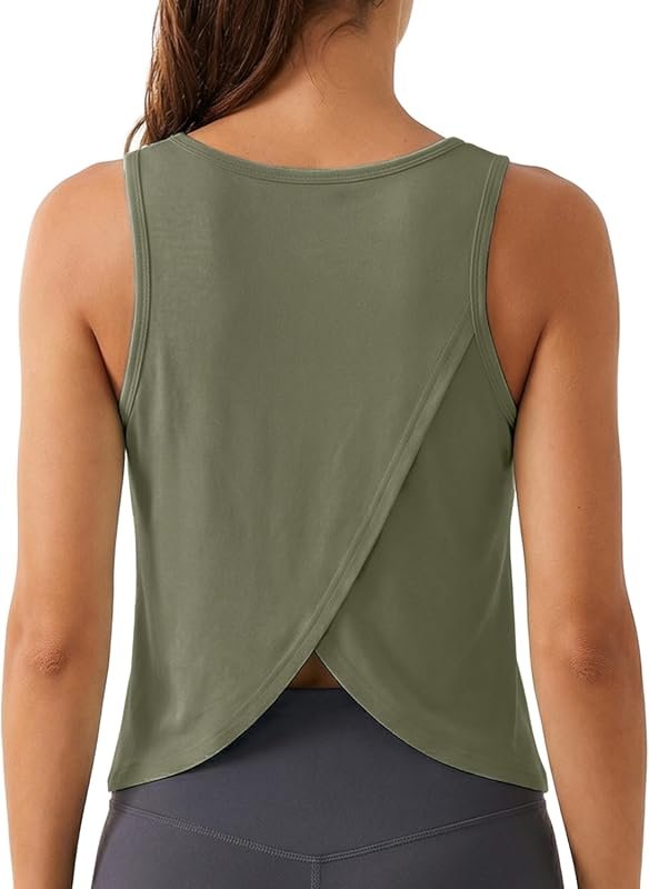 Quenteen V Neck Workout Tank