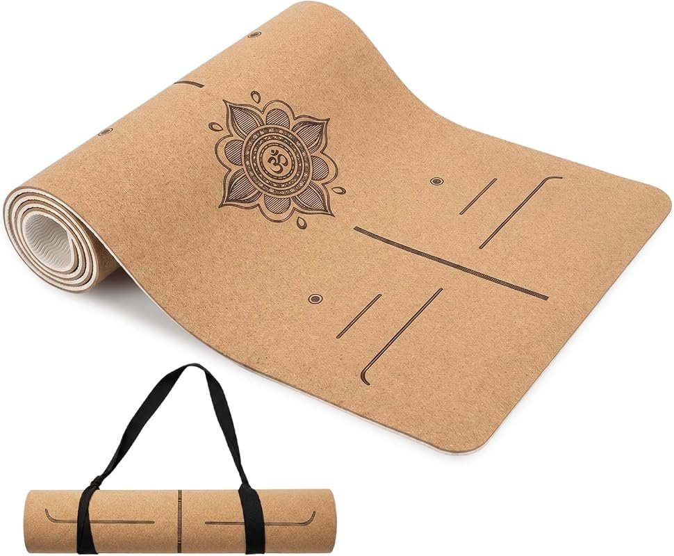 Cork 6mm TPE Workout Mat