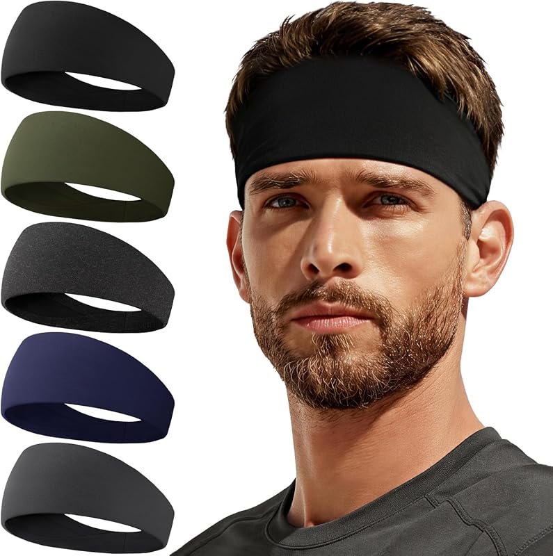 Generic 5 Pack Sports Headband
