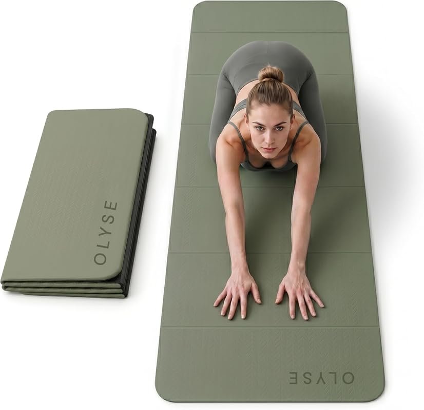 OLYSE Foldable Yoga Mat