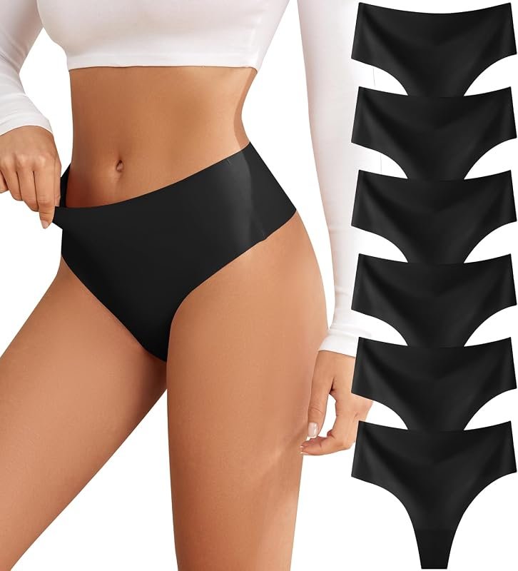 Oshkang High Waisted Seamless Thongs