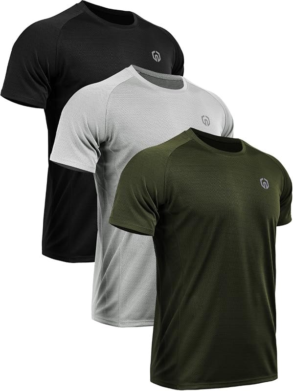 NELEUS Men's Mesh Athletic Shirt