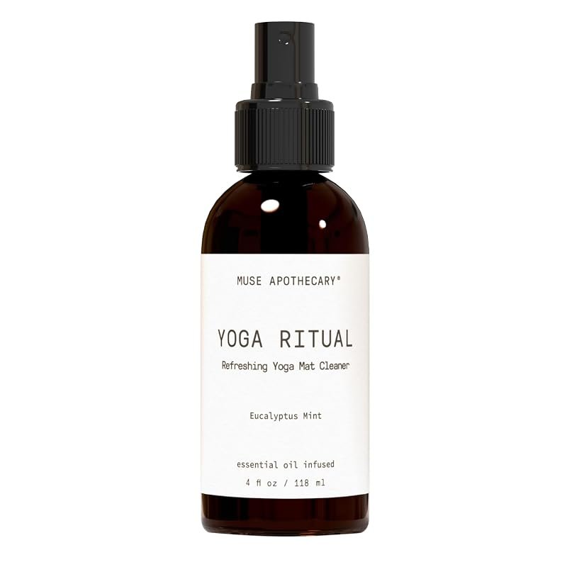 Muse Apothecary Yoga Ritual Eucalyptus Mint Yoga Mat Cleaner 4 oz Infu