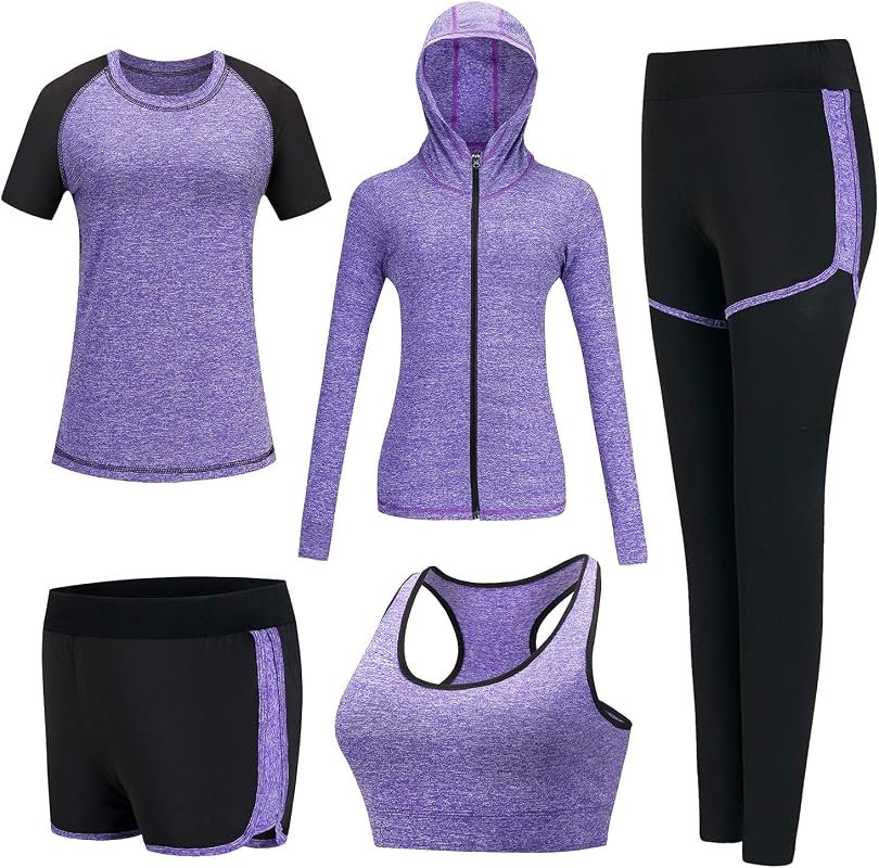 5-Piece Matching Workout Set