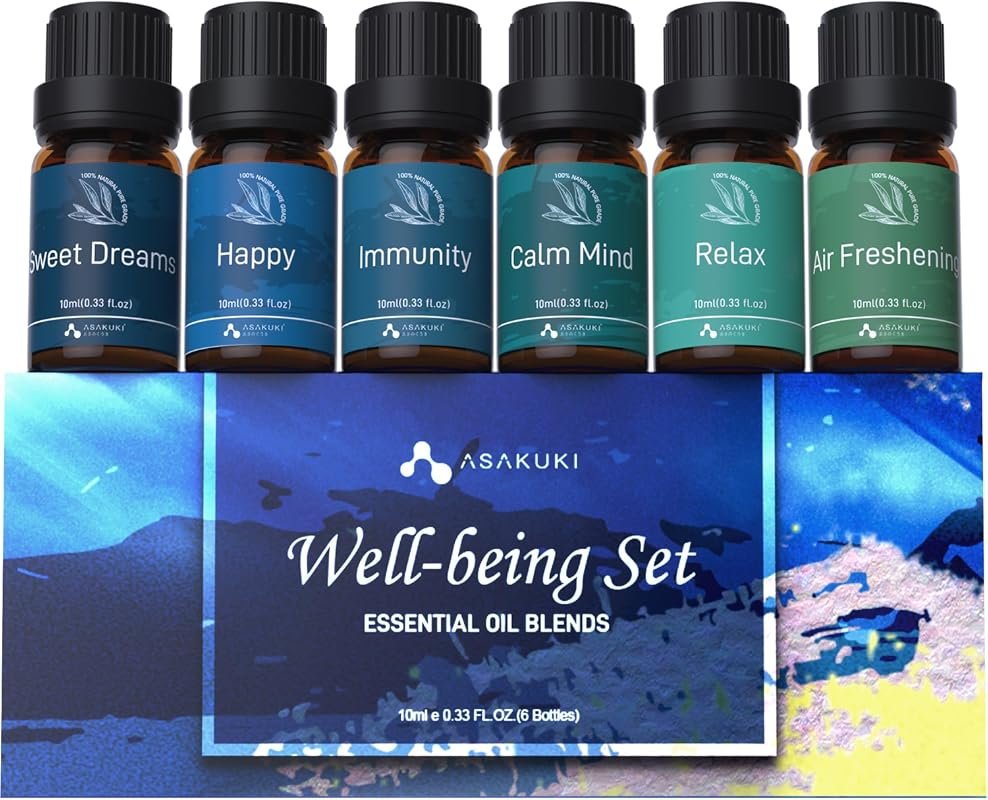 ASAKUKI Essential Oils Gift Set