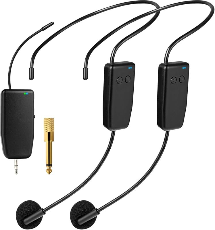 Dual Wireless Microphone System
