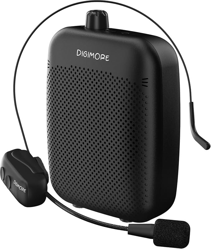 DIGIMORE Wireless Voice Amplifier for Teachers, 10W Bluetooth Speaker