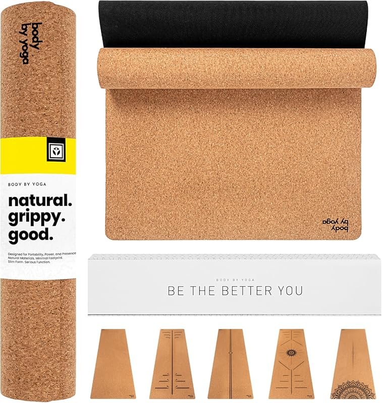 Luxury Non-Slip Cork Yoga Mat