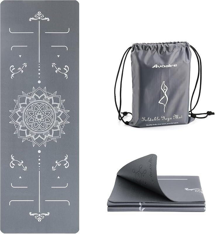 Avoalre Foldable Travel Yoga Mat