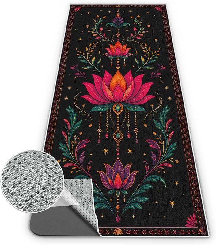Lotus Yoga Towel