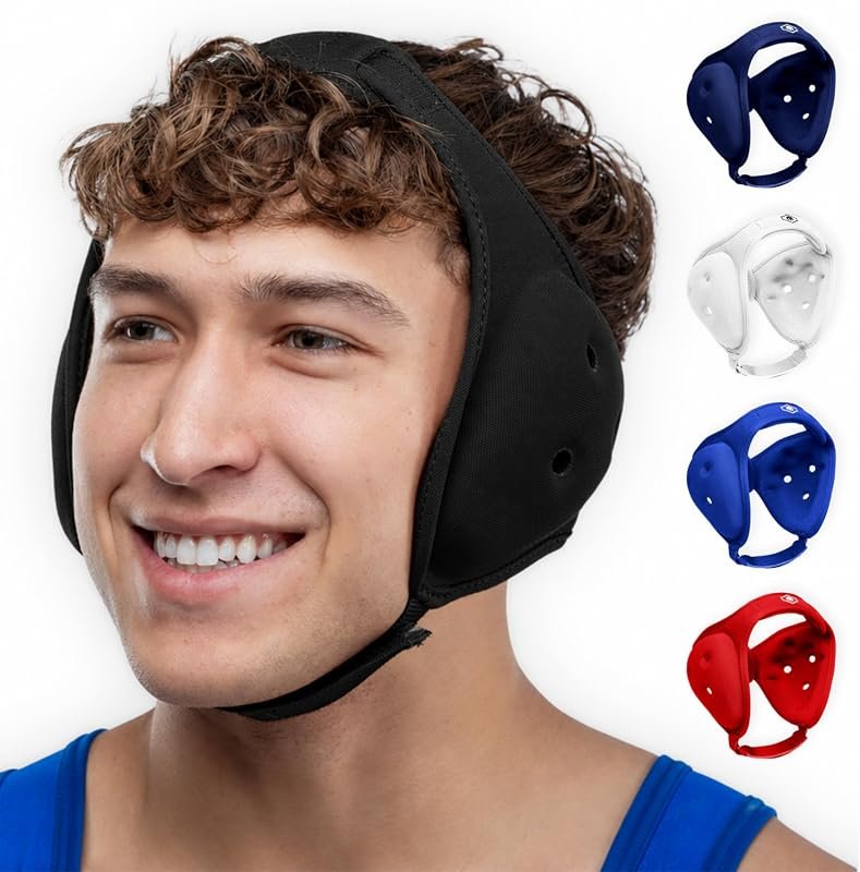 Matman Dynasty Wrestling Headgear and Protective Ear Guards for BJJ an