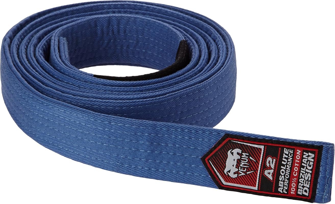 Venum BJJ Belt, Durable Brazilian Jiu Jitsu Martial Arts Belt for Men