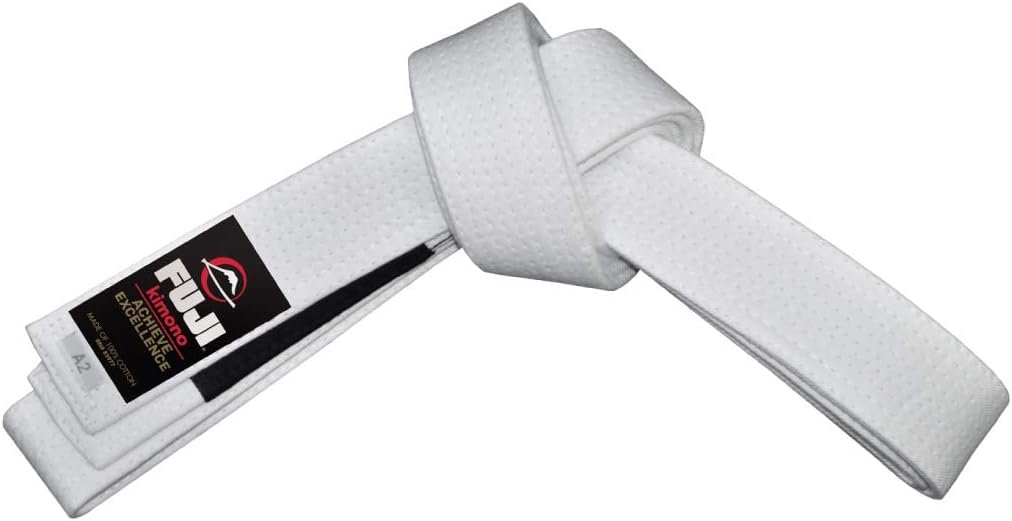 FUJI Brazilian Jiu Jitsu Belt for Adults and Youth Training and Compet