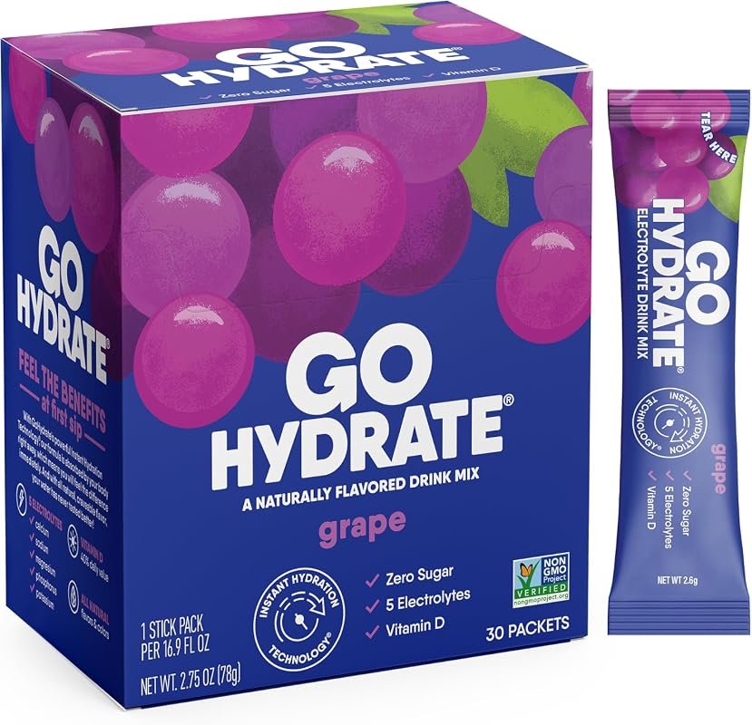 GoHydrate Sugar Free Electrolyte Powder