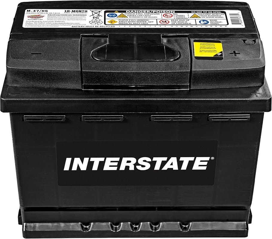 Interstate Batteries Group H5 Car Battery Replacement, 12V 630 CCA Aut