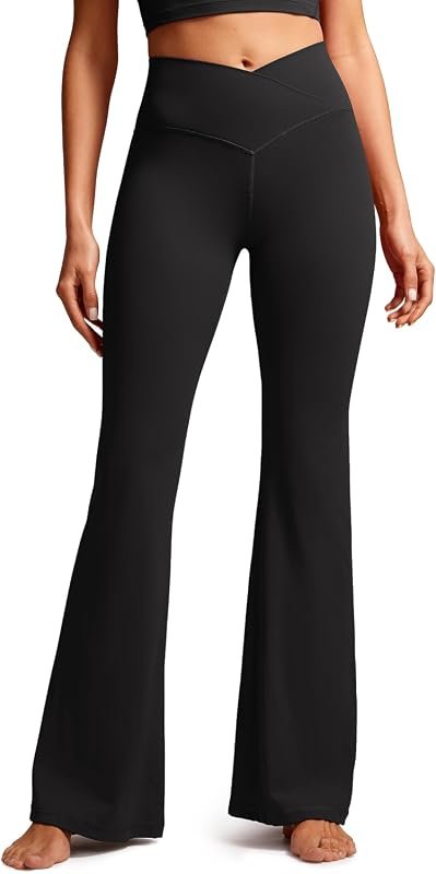 CRZ YOGA Crossover Flare Leggings