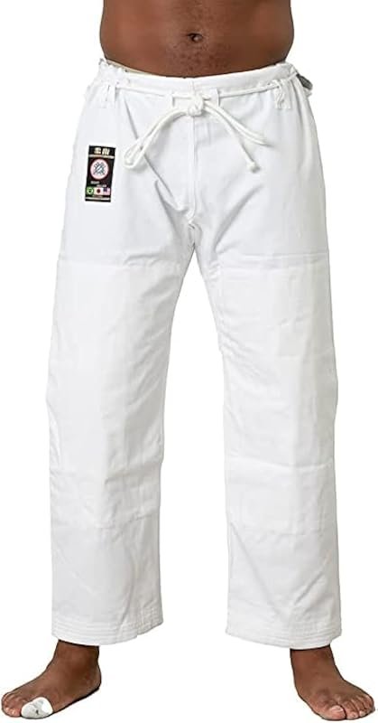 Ronin BJJ Pants for Adults, Durable Cotton Martial Arts Pants with 6-L