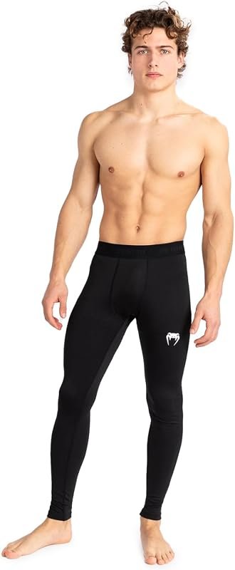 Venum Men's Spats Performance Compression Leggings for Martial Arts, T