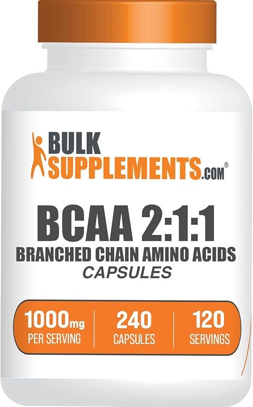 BulkSupplements.com BCAA 2:1:1 Capsules