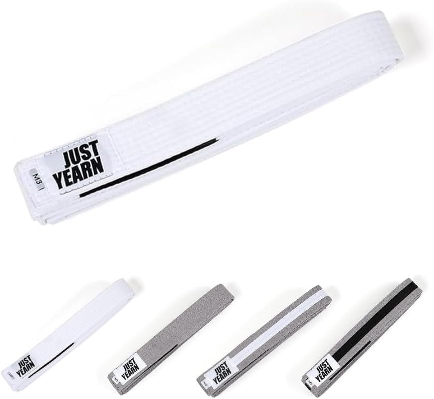 Just Yearn Kids BJJ Belt Crafted From 100 Percent Cotton For Brazilian