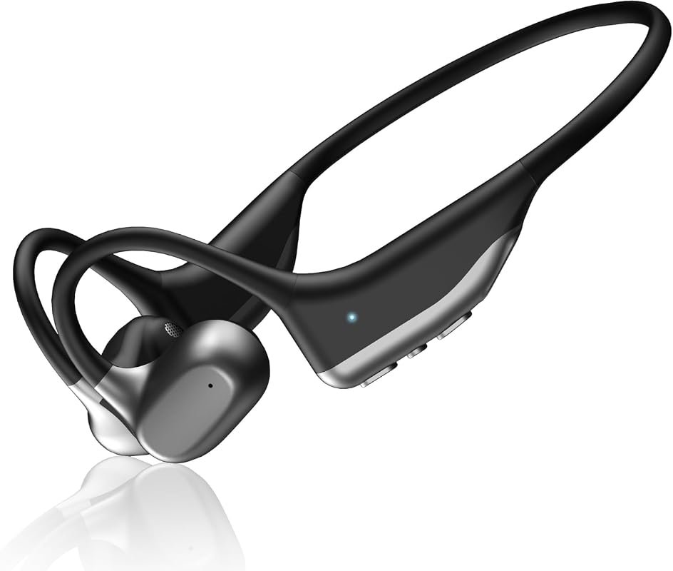 Open Ear Wireless Bluetooth 5.3 Running Earbuds with 12H Playtime and 
