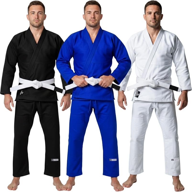 Scorpion Essential 1.0 Men's BJJ Gi, IBJJF Approved Brazilian Jiu Jits