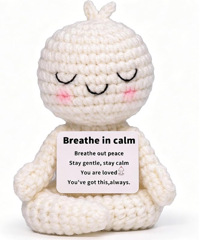 Mini Yoga Crochet Doll